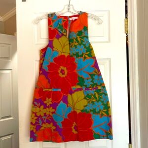 Bold print mini dress